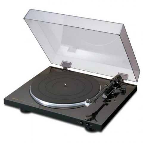 Denon Проигрыватель винила DP-300F, черный