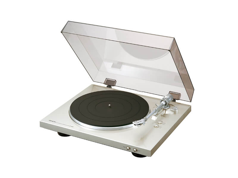 Denon Проигрыватель винила DP-300F, серебро