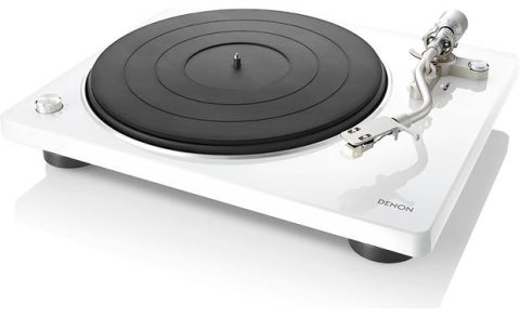 Denon Проигрыватель винила DP-400, белый