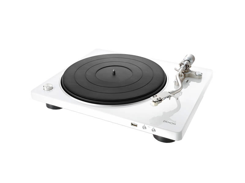 Denon Проигрыватель винила DP-450USB, белый