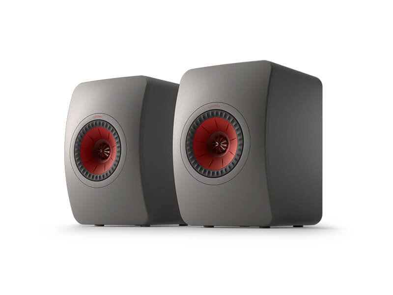 KEF Акустическая система LS50 Meta, серый титан (пара)
