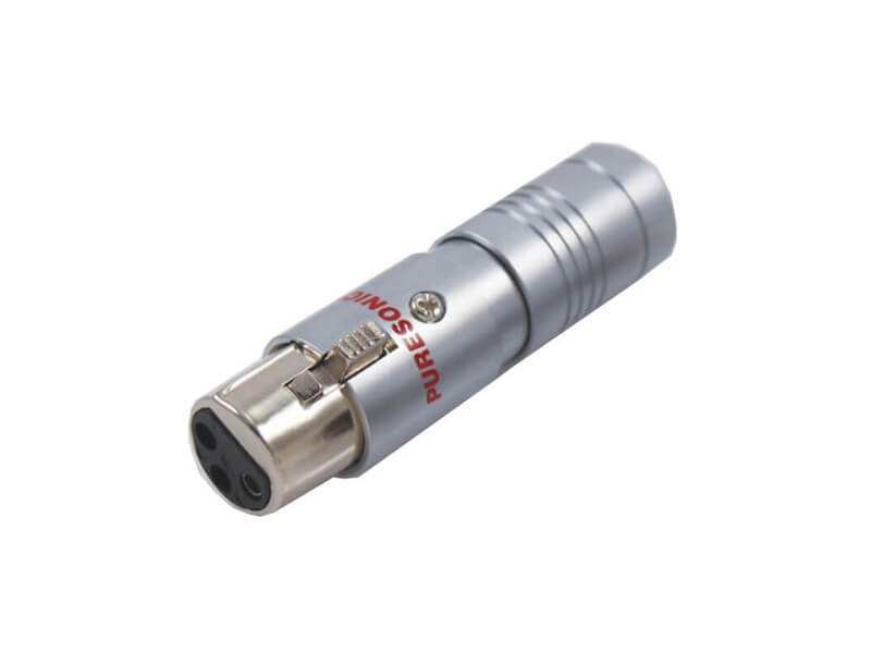 Коннектор Puresonic XLR-3M-BG (папа)