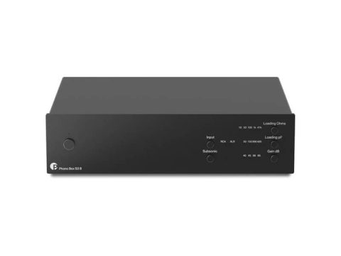 Pro-Ject Фонокорректор Phono Вох S3 В UNI, черный