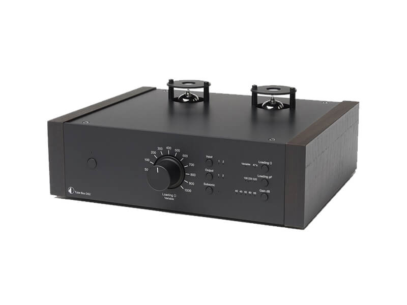 Pro-Ject Фонокорректор Tube Box DS2, черный эвкалипт