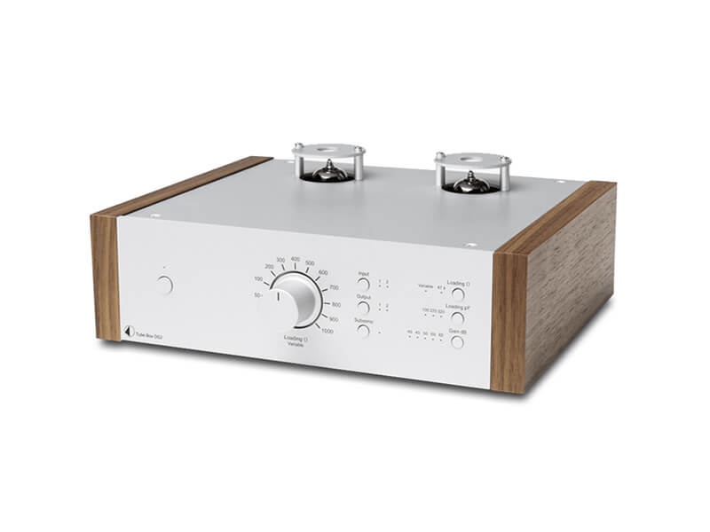 Pro-Ject Фонокорректор Tube Box DS2, серебро эвкалипт