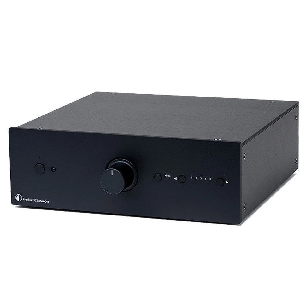 Pro-Ject Предусилитель Pre Box DS2 Аналоговый, черный