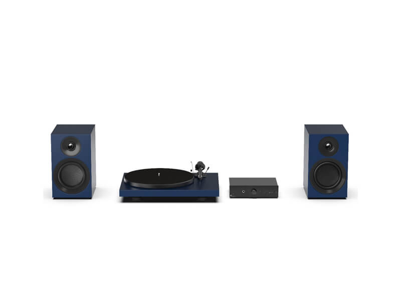 Pro-Ject Проигрыватель пластинок Colourful Audio System E, черный