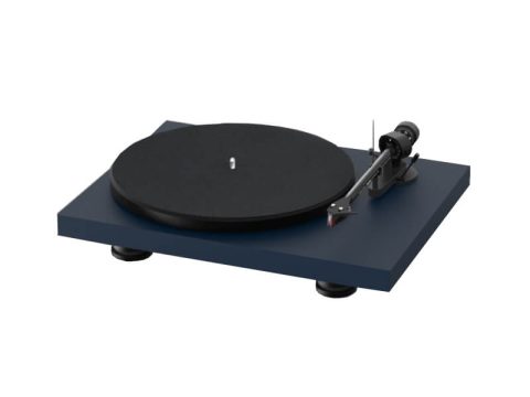 Pro-Ject Проигрыватель пластинок Debut Carbon EVO 2 Pick It MM САТИНОВЫЙ, синий