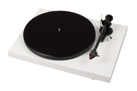 Pro-Ject Проигрыватель пластинок Debut Carbon EVO High Gloss 2M Red, белый