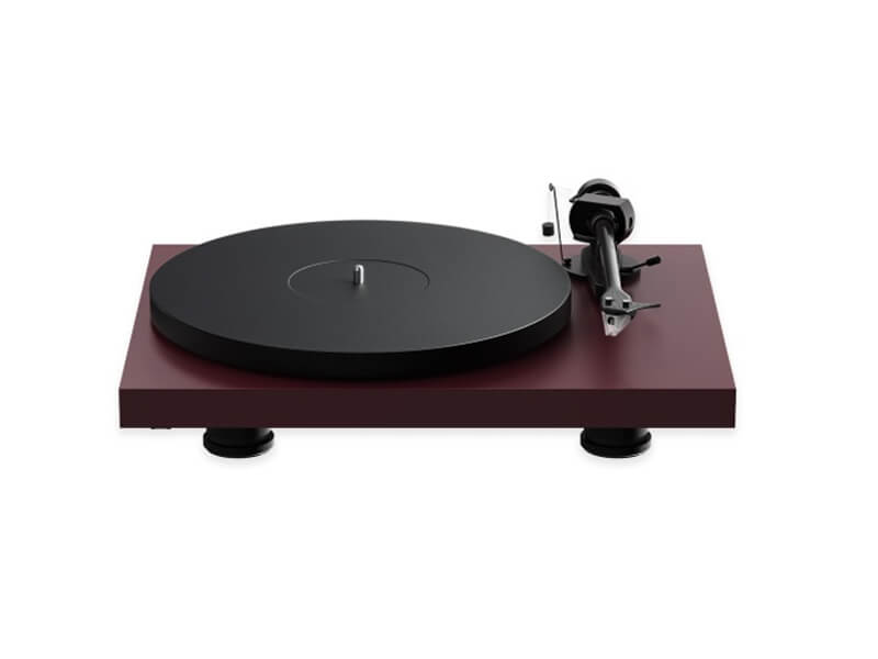 Pro-Ject Проигрыватель пластинок Debut EVO 2 Pick It MM САТИНОВЫЙ, красный