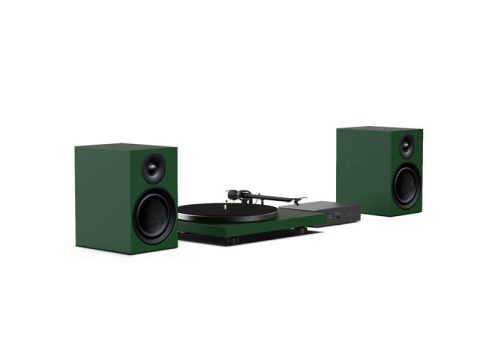 Pro-Ject Проигрыватель пластинок Debut EVO Colourful Audio System, зеленый