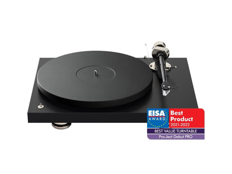 Pro-Ject Проигрыватель пластинок DEBUT PRO PICK IT PRO АТЛАСНЫЙ, черный