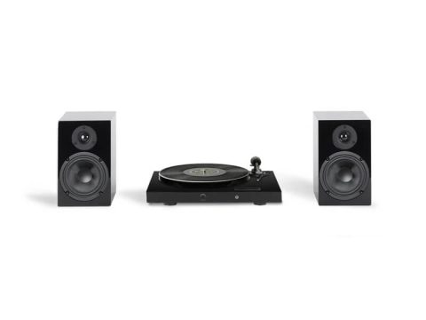 Pro-Ject Проигрыватель пластинок Jukebox E1 + Speaker Box 5 E, черный