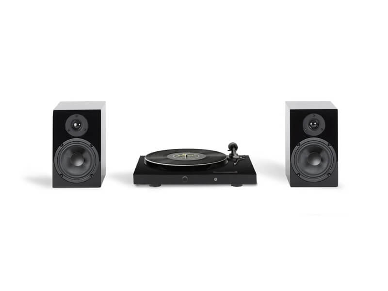 Pro-Ject Проигрыватель пластинок Jukebox E1 + Speaker Box 5 E, черный