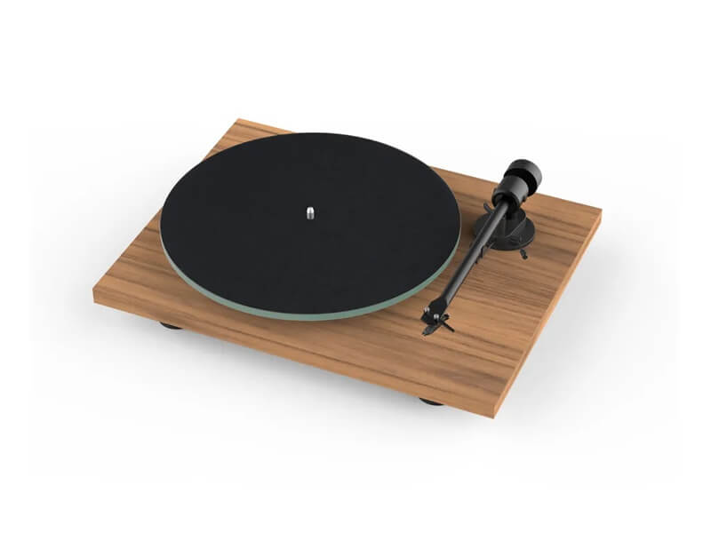Pro-Ject Проигрыватель пластинок T1 EVO BT OM10, орех
