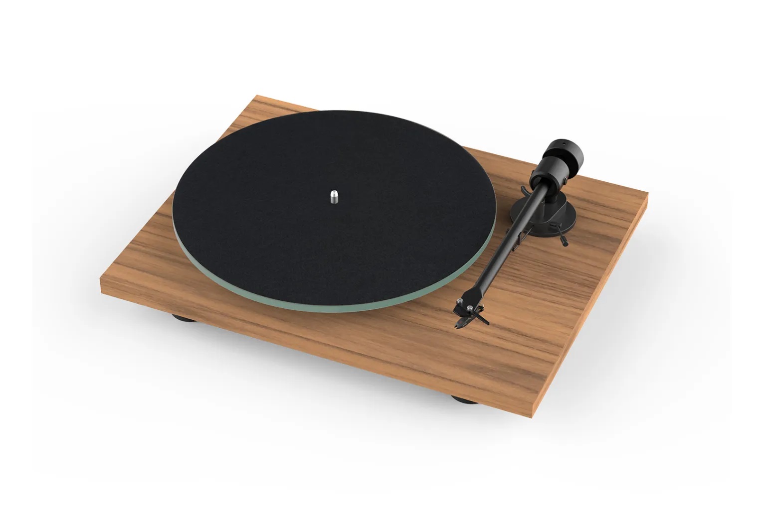 Pro-Ject Проигрыватель пластинок T1 EVO Phono OM10, орех