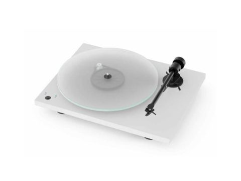 Pro-Ject Проигрыватель пластинок T1 Phono SB OM5E, белый
