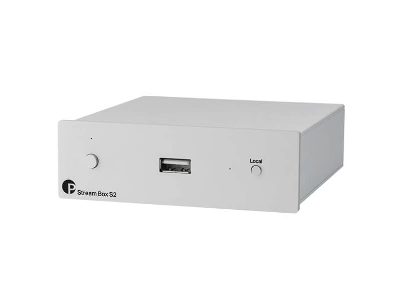 Pro-Ject Проигрыватель сетевой Stream Box S2, серебро