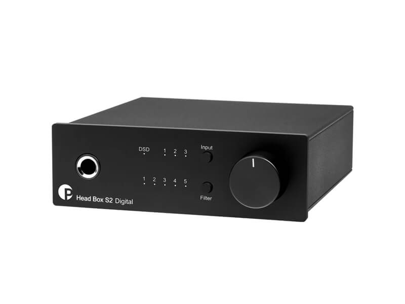 Pro-Ject Усилитель для наушников Head Box S2 Digital, черный