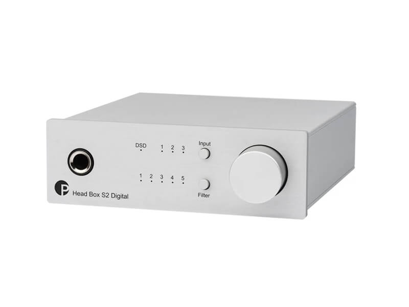 Pro-Ject Усилитель для наушников Head Box S2 Digital, серебро