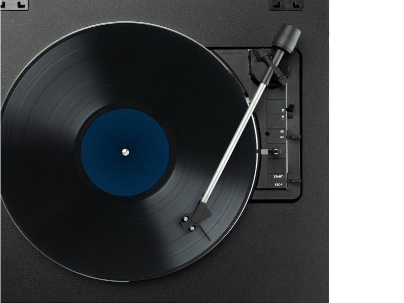 REKKORD AUDIO Проигрыватель F 110Р, черный